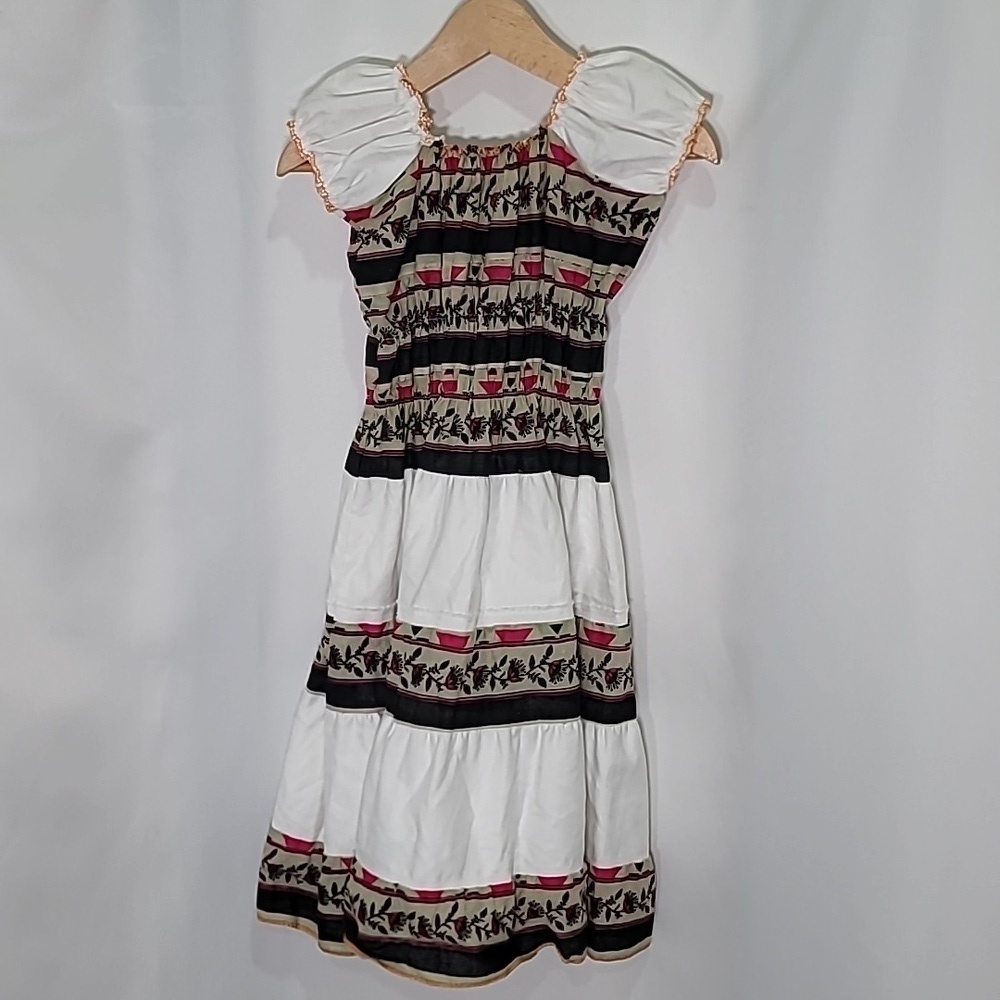 5/$30 NWOT Elastic Stretch Cotton Printed Long Dress